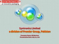 Syntronics Limited