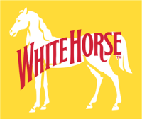 White horse fabric & design