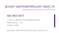 Blount gastroenterology assoc