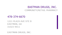 Eastman drugs inc