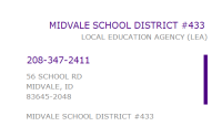 Midvale school district 433