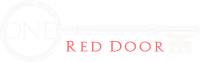 One red door
