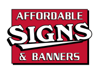 Affordable sign & banner