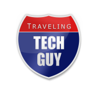 Traveling tech guy