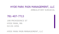Hyde Park Pain Management, LLC