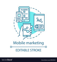 Blue mobile marketing
