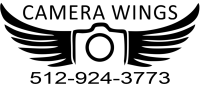 Camera wings aerial photography