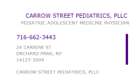 Carrow street pediatrics
