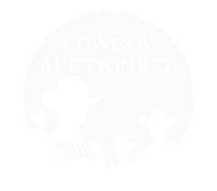Cowboy auctioneer