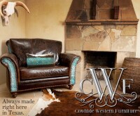 Cowhide western furniture