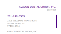 Avalon dental group, p.c.