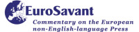 Eurosavant - commentary on the european non-english-language press
