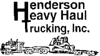 Henderson heavy haul trucking