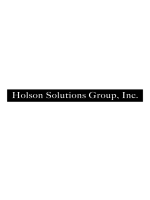 Holson solutions inc.