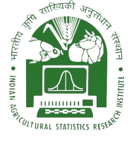 Indian agricultural statistics research institute icar), new delhi