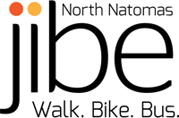 North natomas jibe - walk. bike. bus.