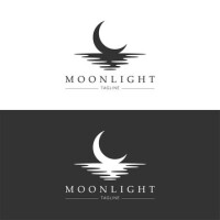 Moonlight photo graphic