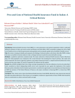 National health insurance fund sudan