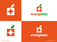 Orange graphic design