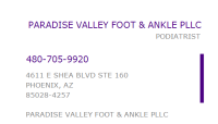 Paradise valley foot & ankle pllc