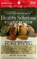 Healthy solutions spice blends