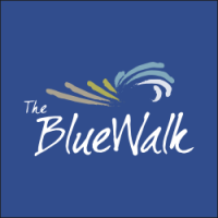 The blue walk