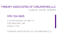 Therapy associates of chelmsford,llc