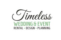 Timeless weddings and events