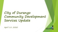 City of Durango Community Development