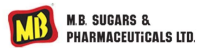 Mb sugar & pharmaceuticals limited