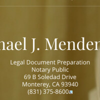 Michael mendenhall, legal document preparation and notary public