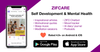 Zifcare self development: psychology & meditation