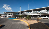 Aeropuerto Internacional General Roberto Fierro Villalobos, (Chihuahua, Chih. Mexico)