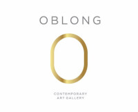 Oblong contemporary art gallery