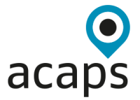Acaps - assessment capacities project