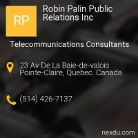 Robin palin public relations inc.
