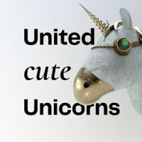 United cute unicorns design