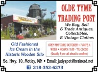 Olde Tyme Trading Post and Silo Ice Cream