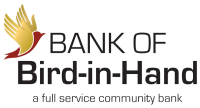 Bank of bird in hand