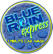 Blue rain express car wash