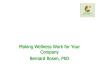 Rosen Wellness, LLC