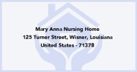 Mary anna nursing home