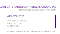 Golden gate radiology medical group
