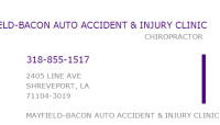 Mayfield-Bacon Auto Accident and Injury Clinic