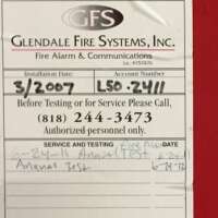Glendale fire systems inc