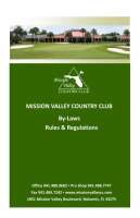 Mission valley country club